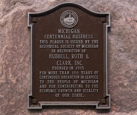 centennial plaque honoring hrc