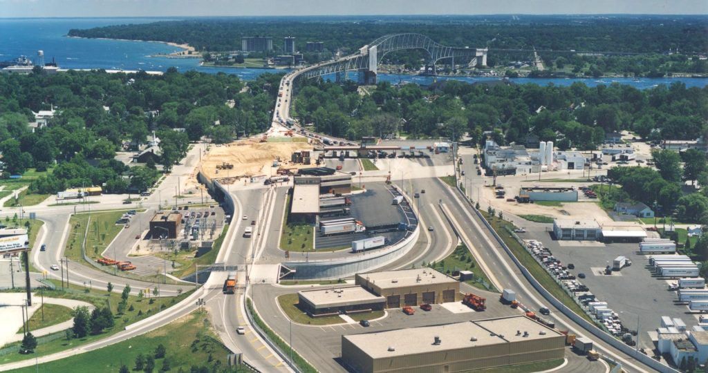 MDOT Blue Water Bridge Plaza Reconstruction HUBBELL, ROTH & CLARK