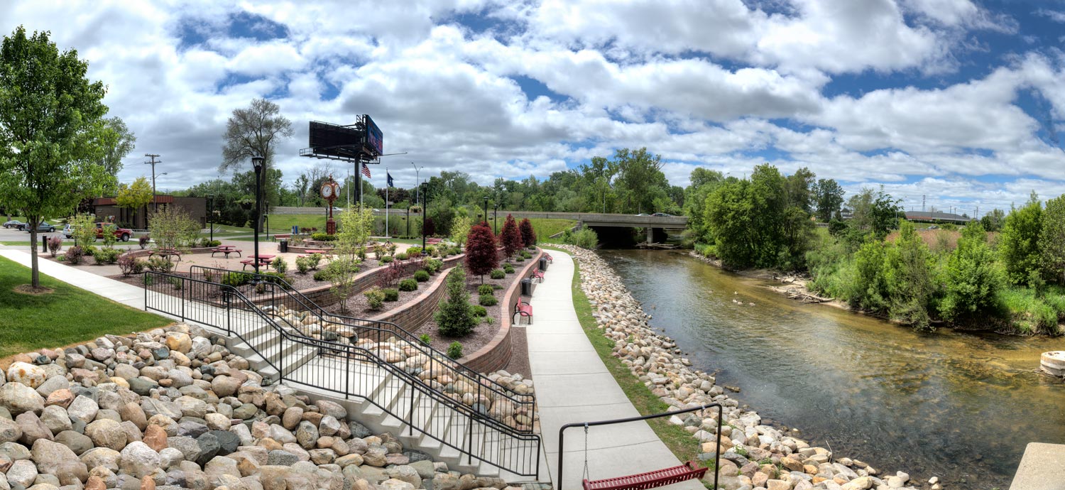 utica michigan riverwalk