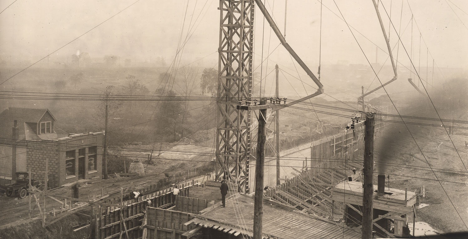 Ford Motor Co Eagle Avenue Grade Separation June 1926