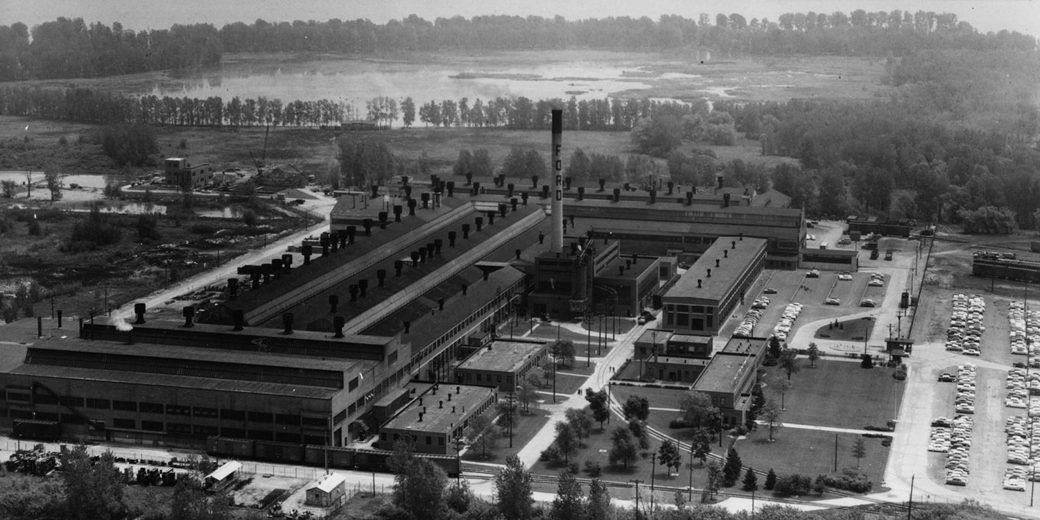 ford motor company water treatment complex in monroe michigan
