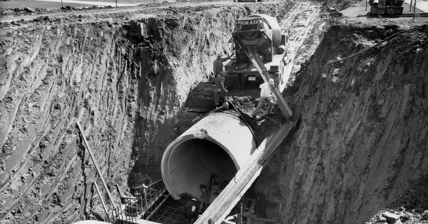 Twelve Towns Drainage System April 1962