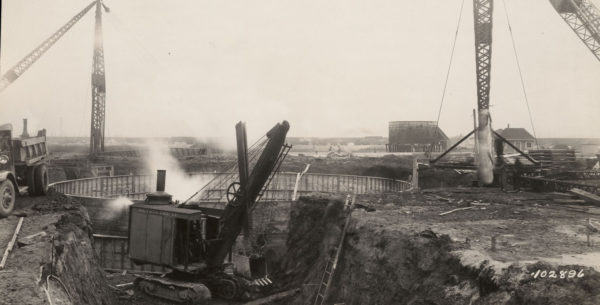 Wyandotte Pumping Station December 1929