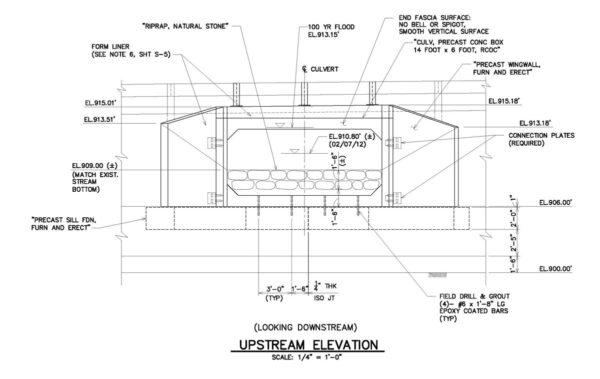 Tamworth Street Bridge diagram